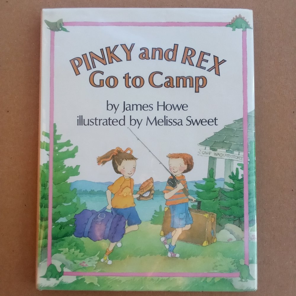 Pinky and Rex Go to Camp James Howe Hardcover Childrens Fiction book